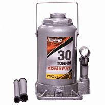 Домкрат гидравлический бутылочный 30т h 235-445мм SKYWAY STANDART